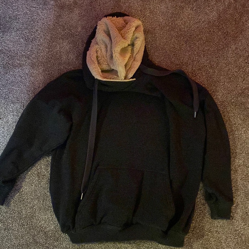 Fuzzy sweatshirt